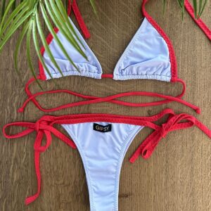 Bikini red/lilla