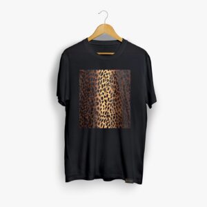 T-shirt Leopard Brown
